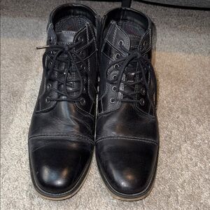 Men's Black Leather Boots